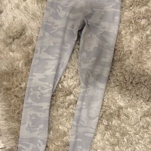 lululemon athletica Gray Camo Leggings